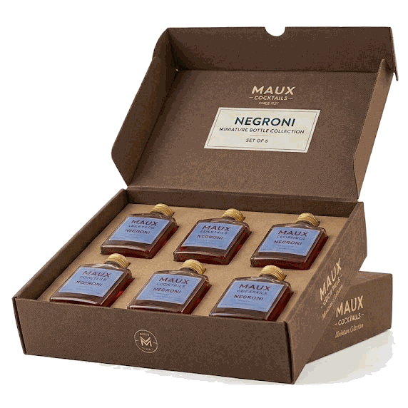 Boxed cocktails ready to ship