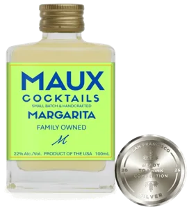 Margarita bottle with its Silver medal